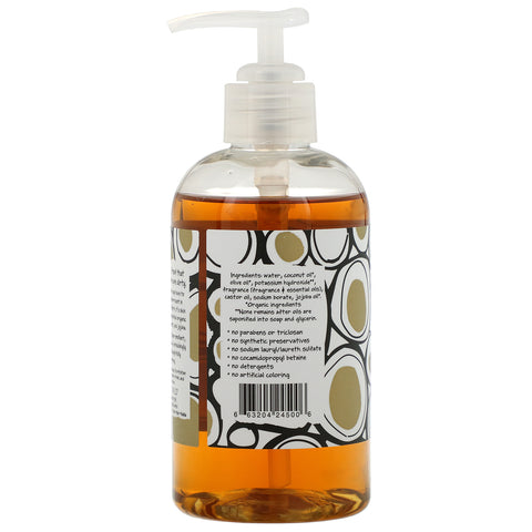 Indigo Wild, Zum Wash, Natural Liquid Soap for Hands and Body, Frankincense & Myrrh, 8 fl oz (225 ml)