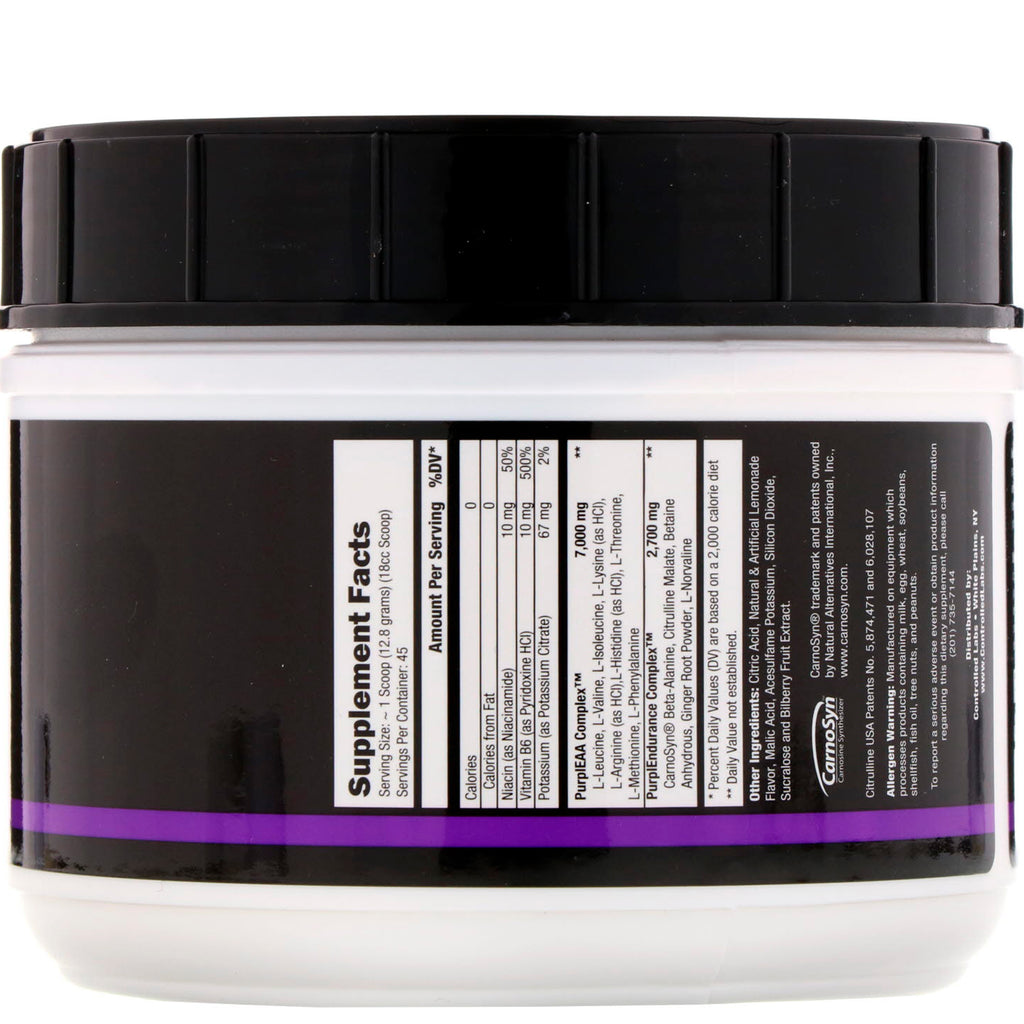Controlled Labs, Purple Wraath, Purple Lemonade, 1,26 lbs (576 g)