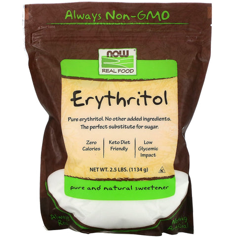 Now Foods, Real Food, Erythritol, 2.5 lbs (1,134 g)