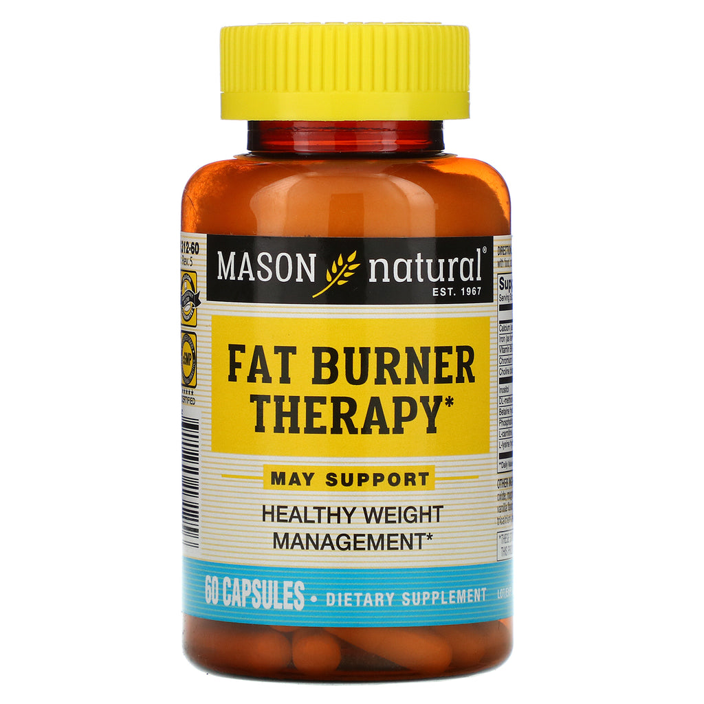 Mason Natural, Fat Burner Therapy, 60 Capsules