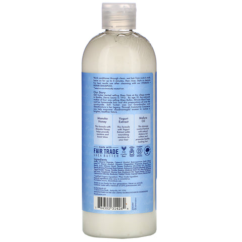 SheaMoisture, Miel de Manuka y yogur, acondicionador hidratante y reparador, 577 ml (19,5 oz. líq.)