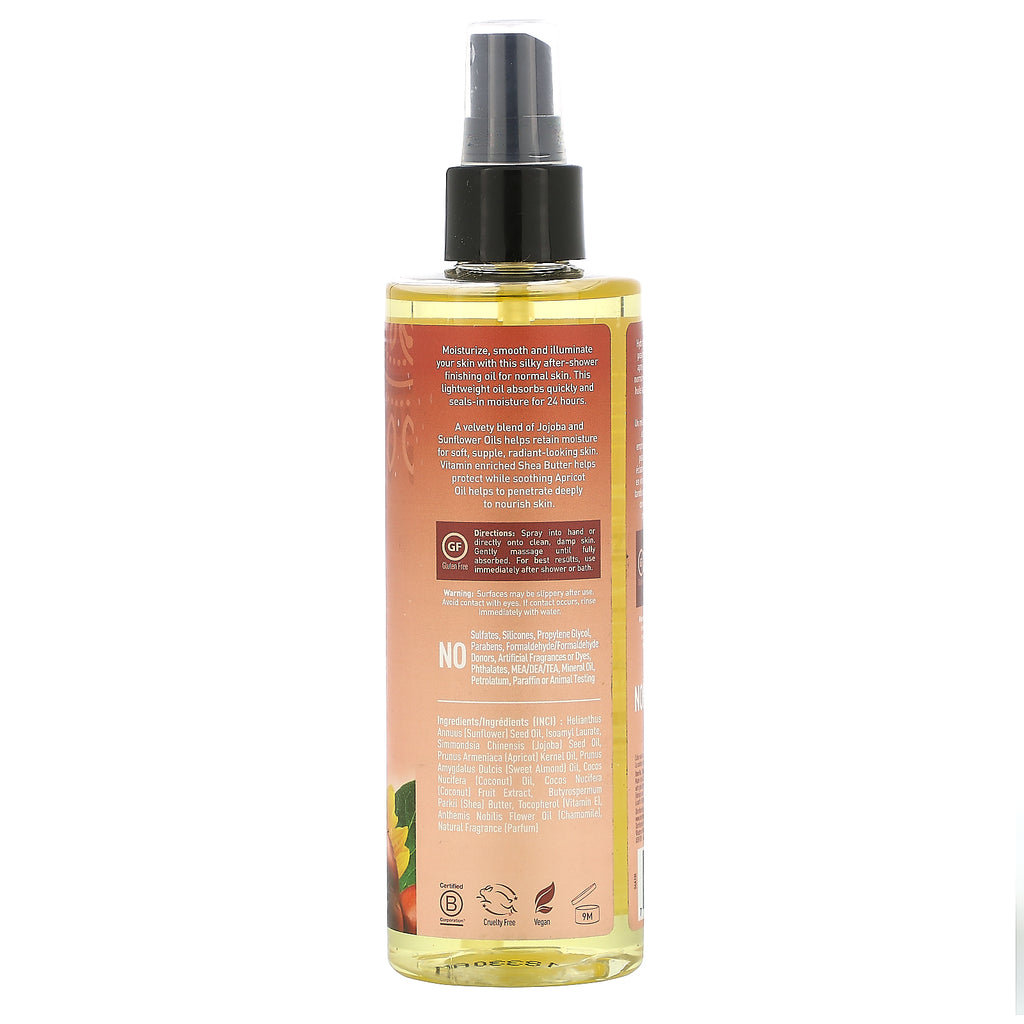 Desert Essence, Jojoba &amp; Sunflower Body Oil Spray, 8,28 fl oz (245 ml)