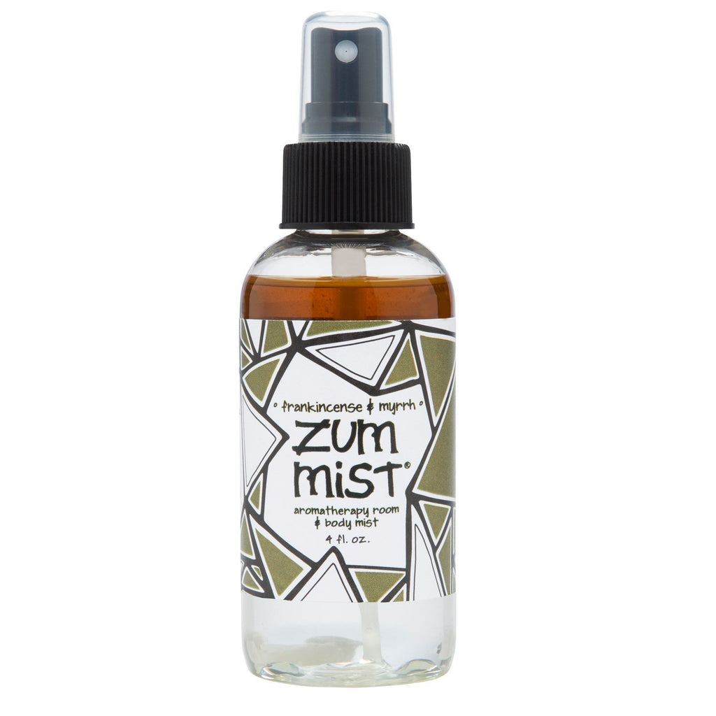 Indigo Wild, Zum Mist, Aromatherapy Room & Body Mist, Frankincense & Myrrh, 4 fl oz