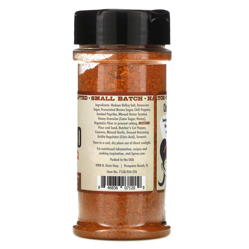 The Spice Lab, Frote de mostaza y azúcar moreno, 5,75 oz (163 g)