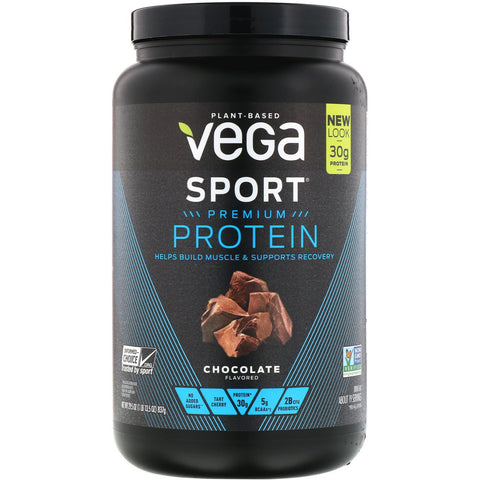 Vega, Sport, Premium Protein, Chocolate, 29.5 oz (837 g)