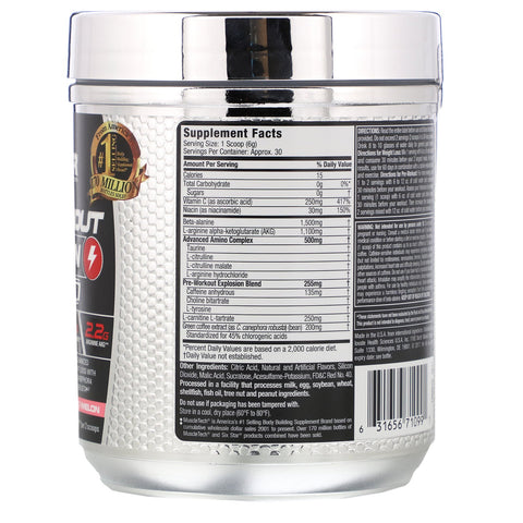 Six Star, Pre-Workout Explosion, Ripped, Watermelon, 5.91 oz (168 g)