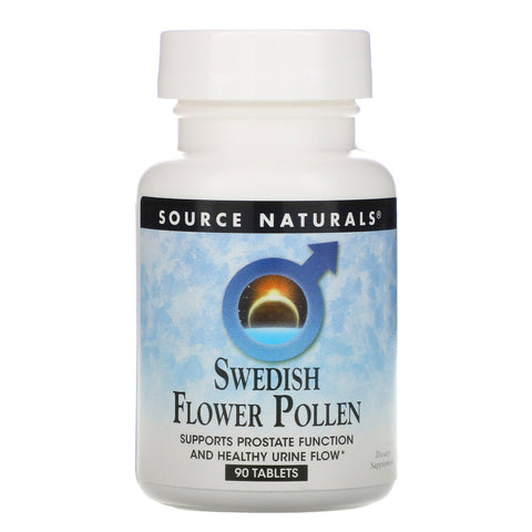 Source Naturals, Swedish Flower Pollen, 90 Tablets