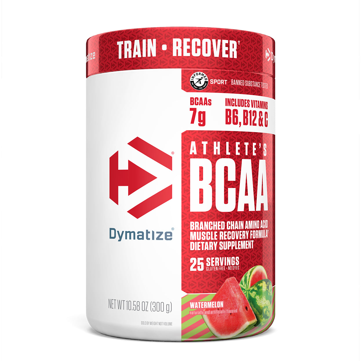 Dymatize Nutrition, Athlete's BCAA, Watermelon, 10.58 oz (300 g)