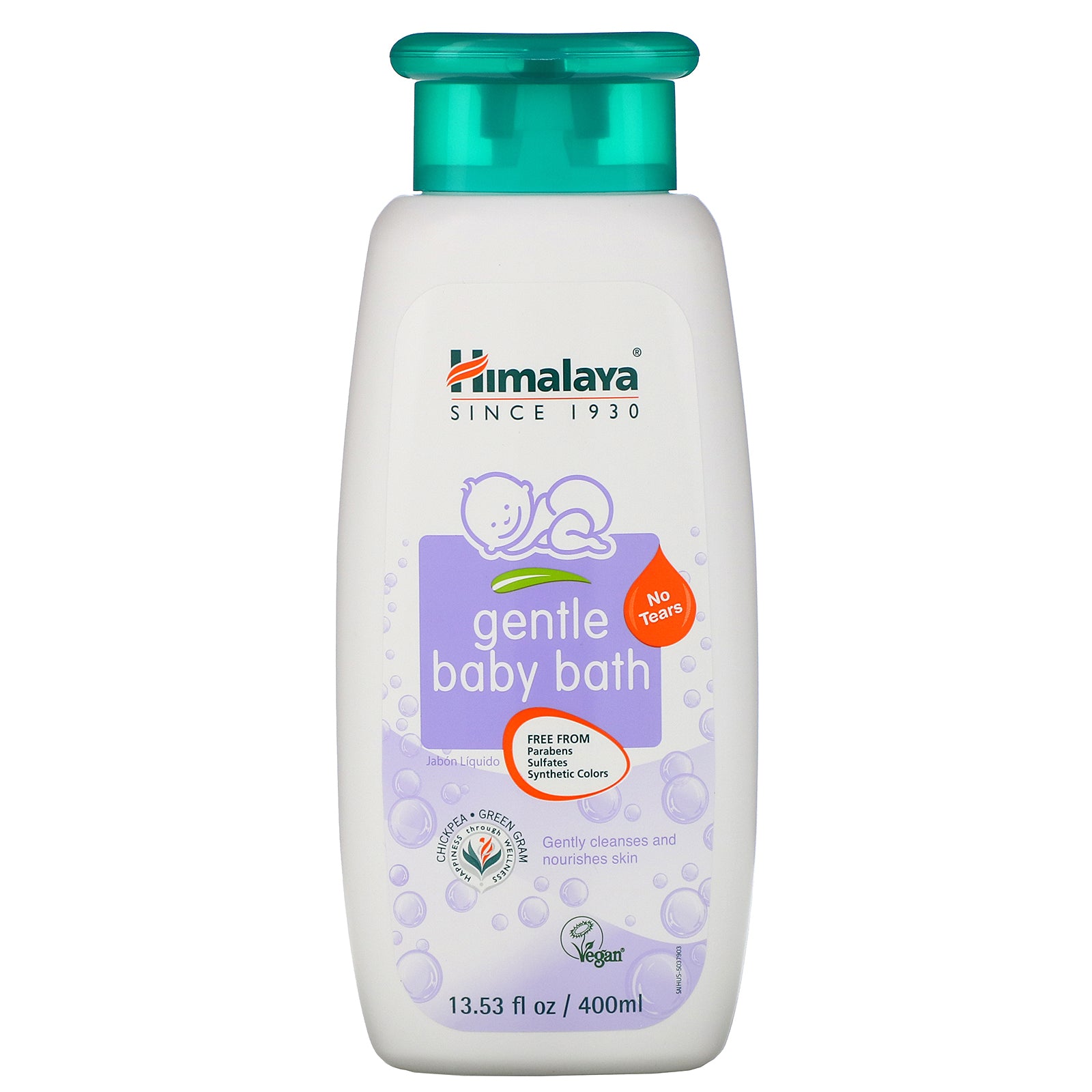 Himalaya, Gentle Baby Bath, 13.53 fl oz (400 ml)