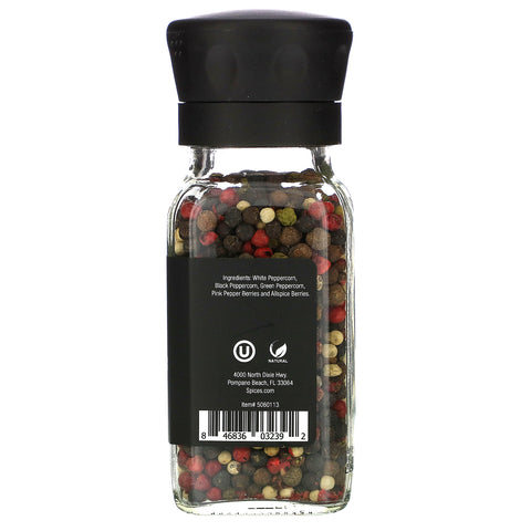 The Spice Lab, Premium Kings Pepper Blend, Kværn, 2,6 oz (73 g)