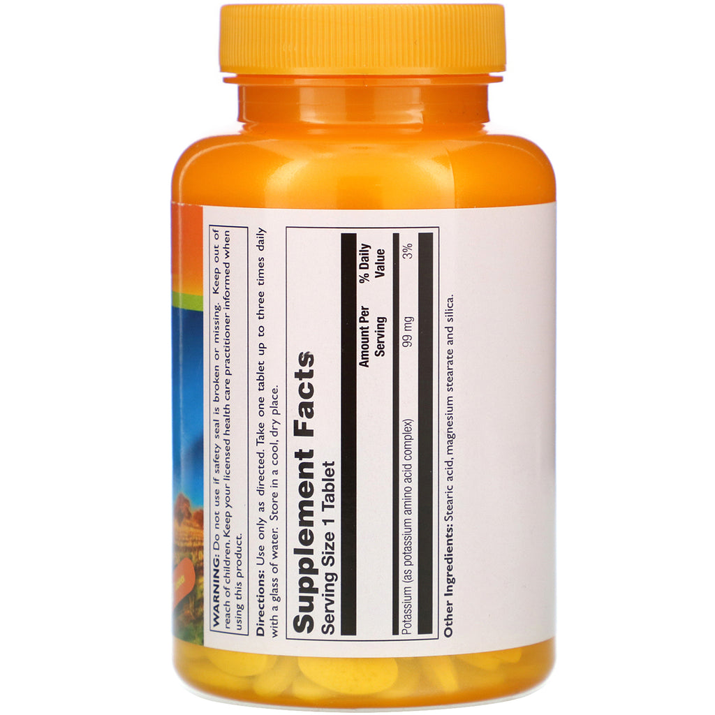 Thompson, Potasio, 99 mg, 180 tabletas