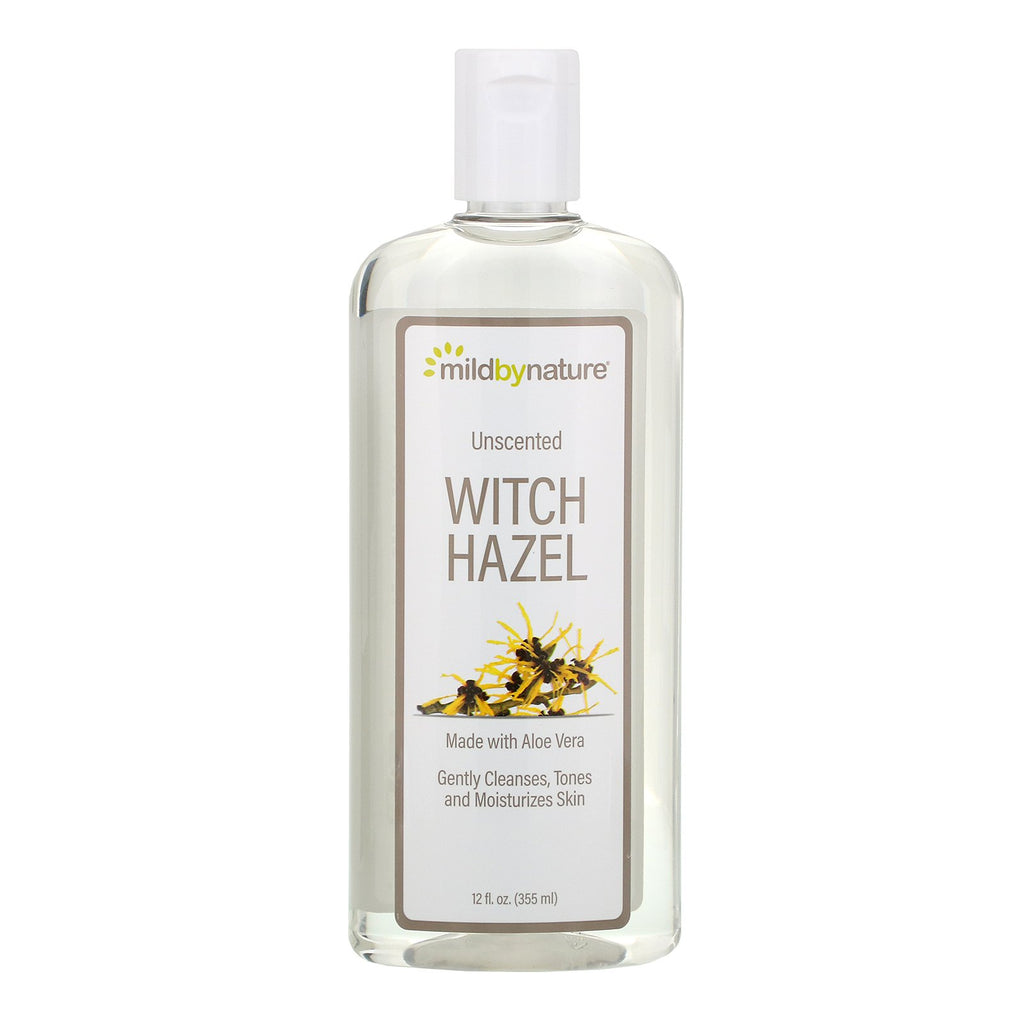 Mild By Nature, Witch Hazel, Unscented, Alcohol-Free, 12 fl oz (355 ml)