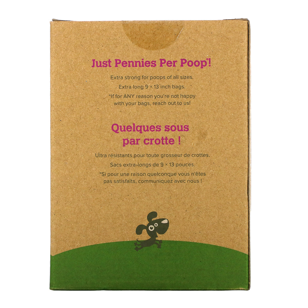 Earth Rated, Bolsas para excrementos de perros, Lavanda, 270 bolsas