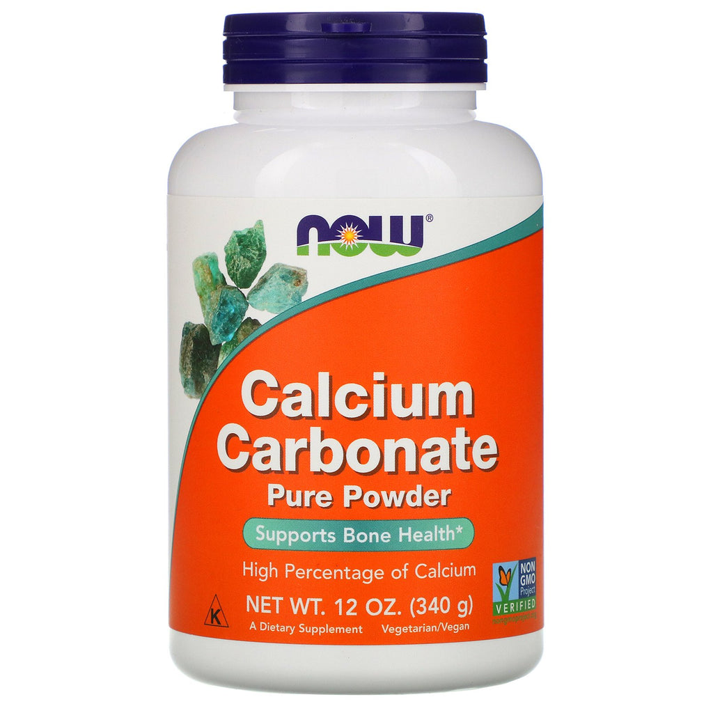 Now Foods, Calcium Carbonate Powder, 12 oz (340 g)