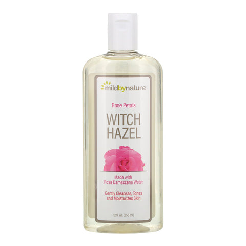 Mild By Nature, Witch Hazel, Rose Petal, Alcohol-Free, 12 fl oz (355 ml)