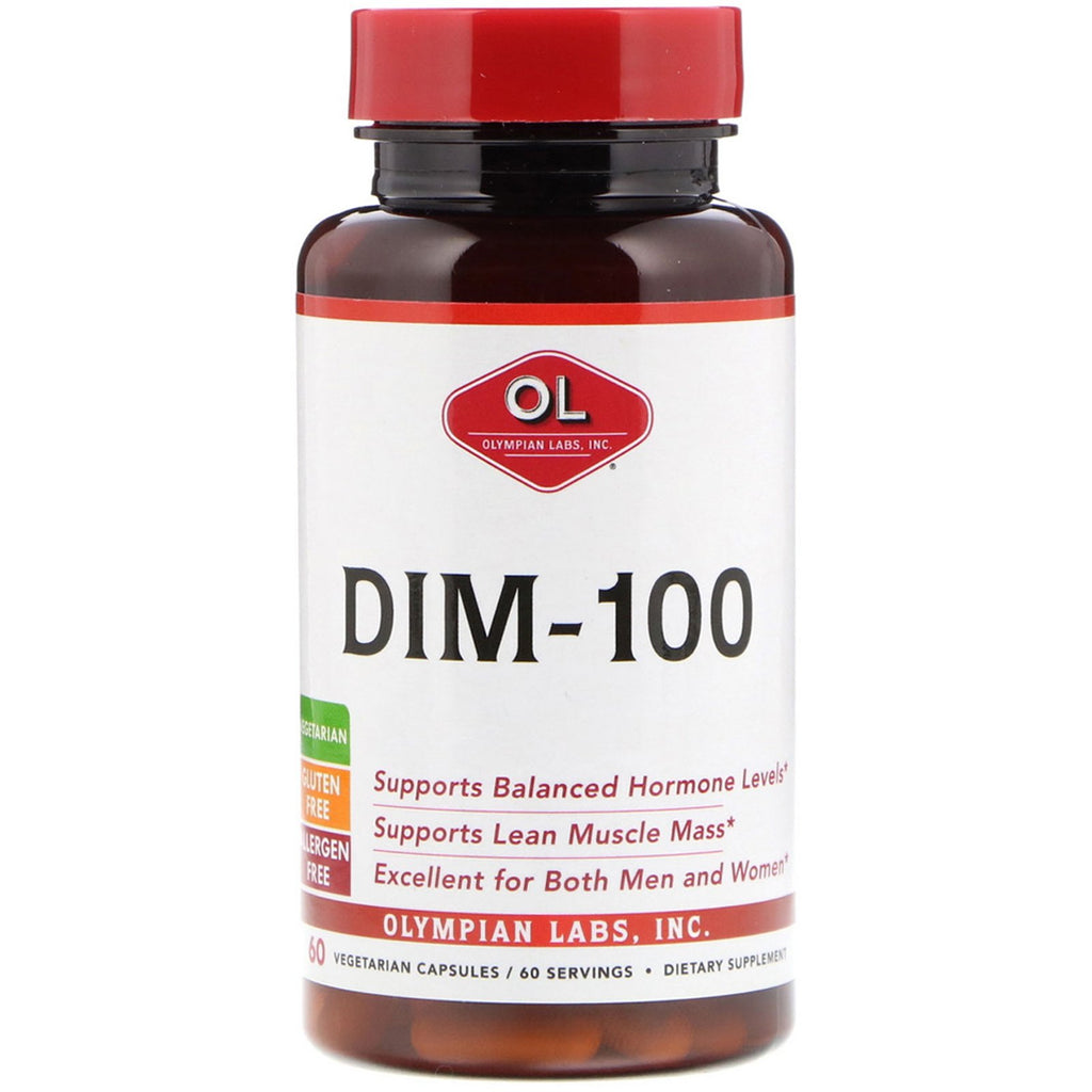 Olympian Labs, DIM-100, 60 Vegetarian Capsules