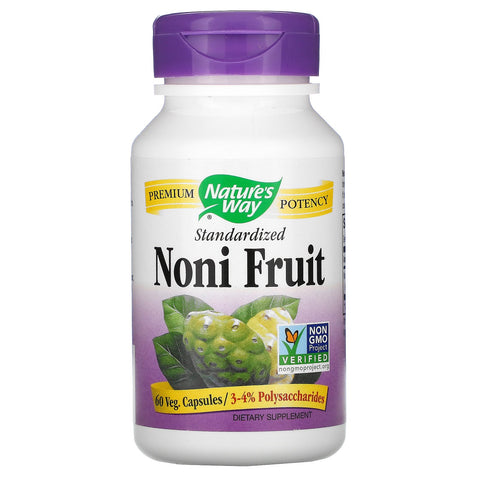 Nature's Way, Noni Fruit, Standardized, 60 Veg Capsules