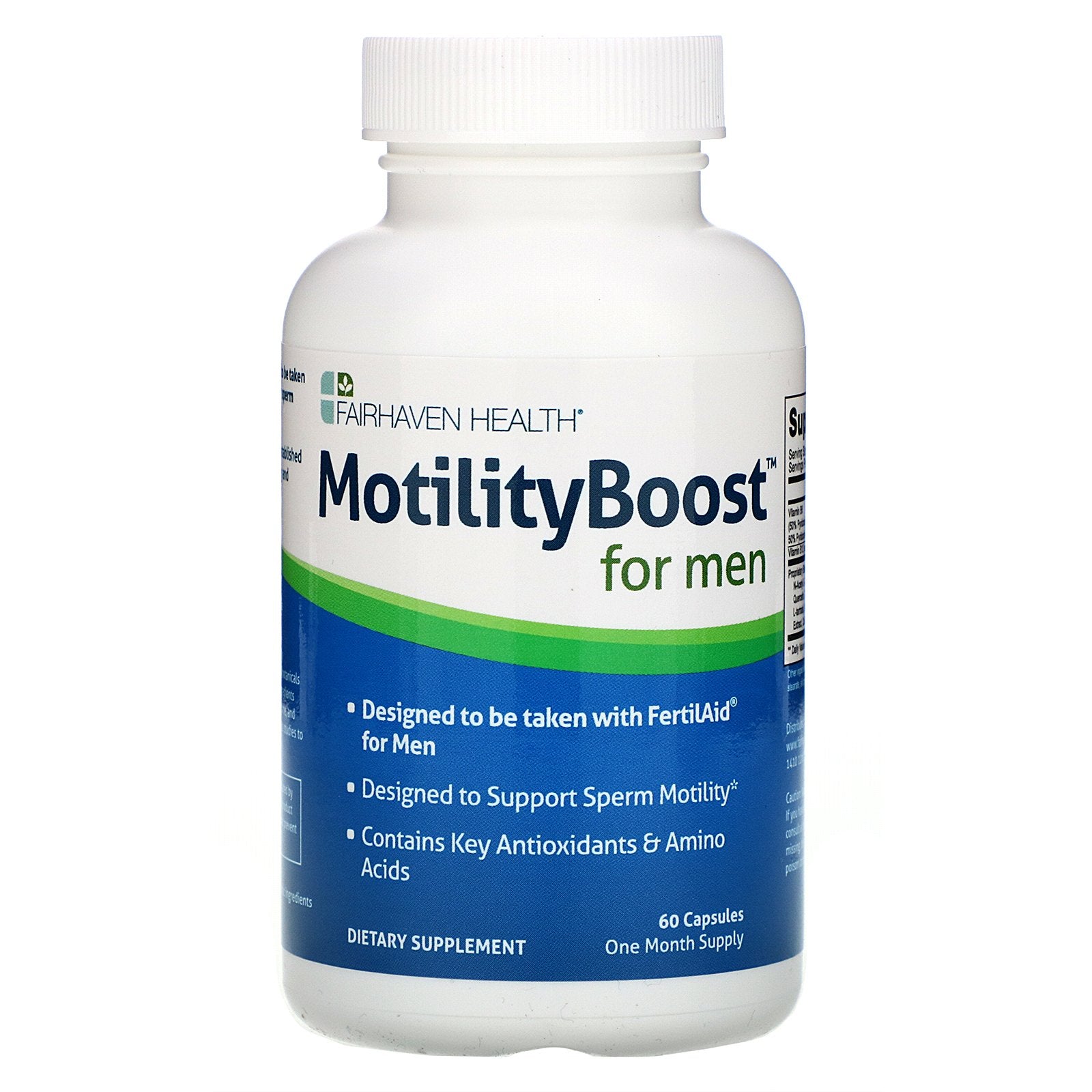 Fairhaven Health, MotilityBoost for Men, 60 Capsules