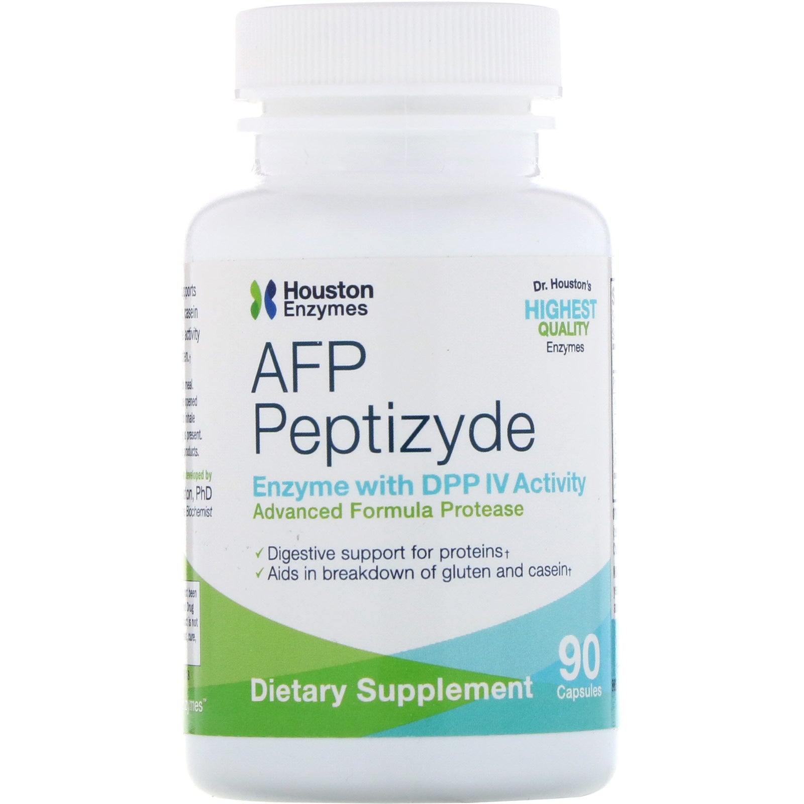 Houston Enzymes, AFP Peptizyde, 90 Capsules
