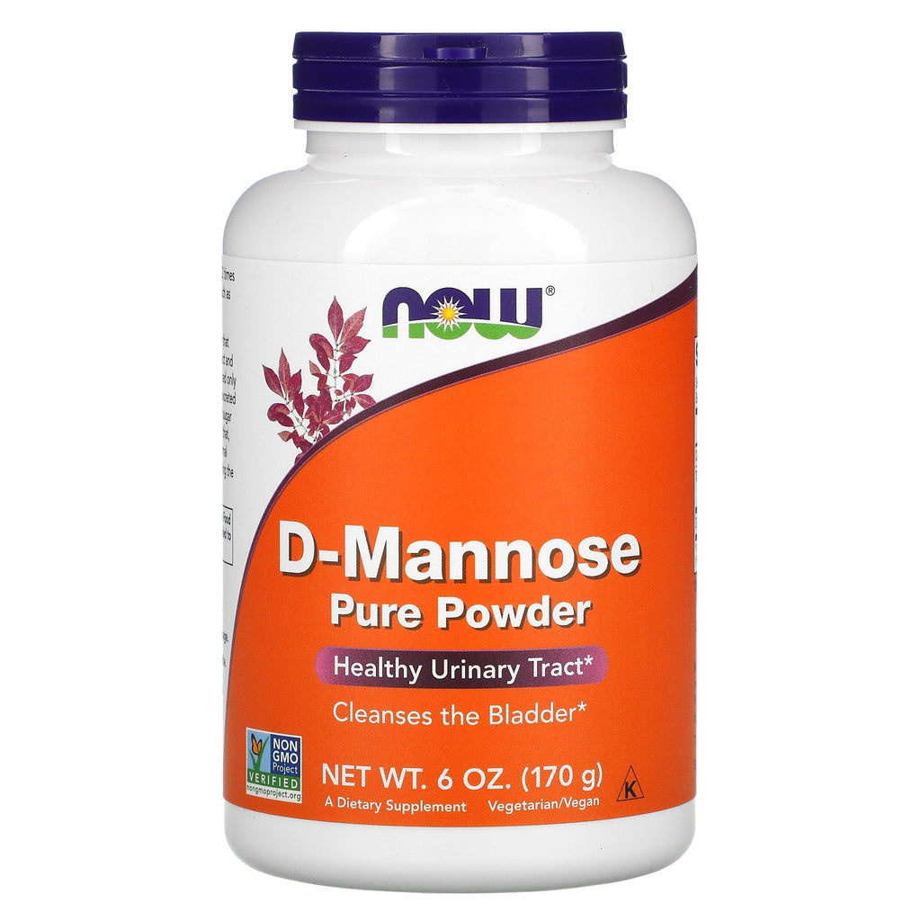 Now Foods, D-Mannose Pure Powder, 6 oz (170 g)