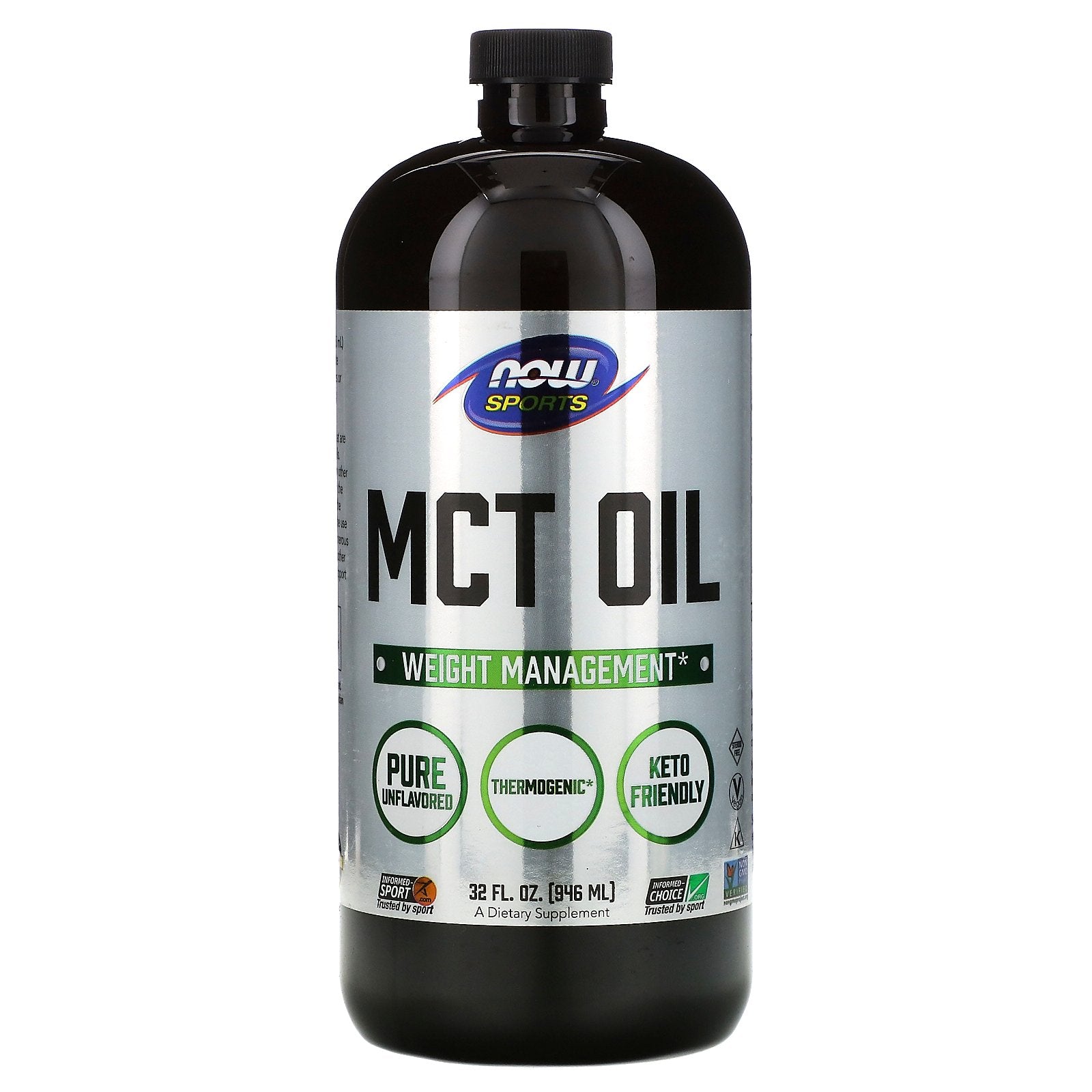 Now Foods, Sports, MCT Oil, 32 fl oz (946 ml)