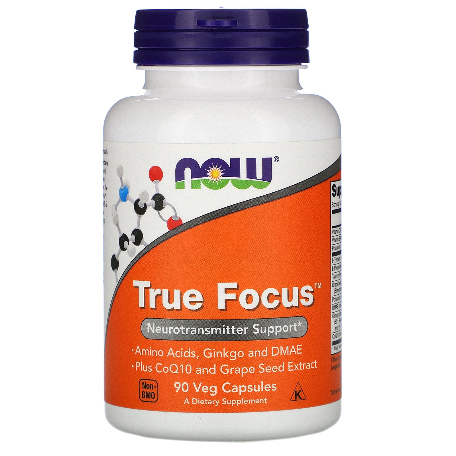 Now Foods, True Focus, 90 Veg Capsules