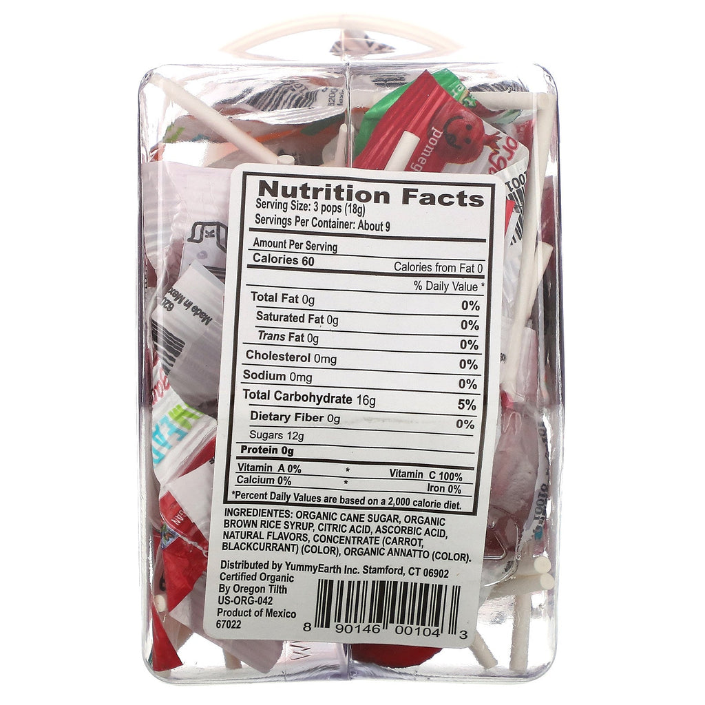 YumEarth,  Lollipops, 6 oz (170 g)