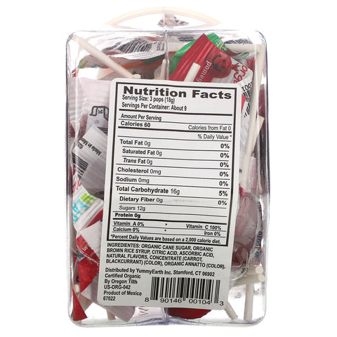 YumEarth,  Lollipops, 6 oz (170 g)