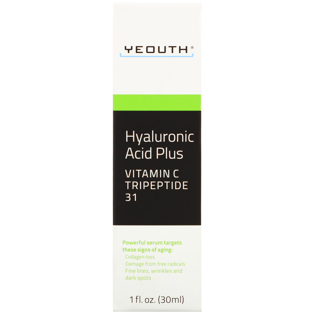 Yeouth, Ácido hialurónico plus, 1 fl oz (30 ml)
