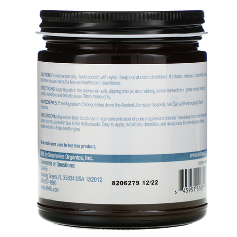 Life-flo, Exfoliante corporal de magnesio, 9 fl oz (266 ml)