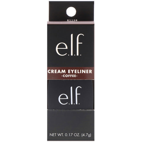 ELF, creme eyeliner, kaffe, 0,17 oz (4,7 g)