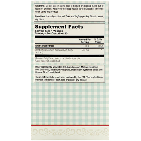 Natural Balance, CranBalance, fórmula para la salud del tracto urinario, 30 cápsulas vegetales