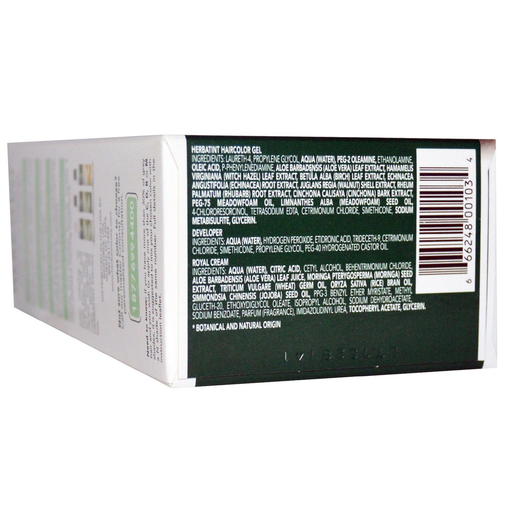 Herbatint, Permanent Haircolor Gel, 4N, Chestnut, 4,56 fl oz (135 ml)