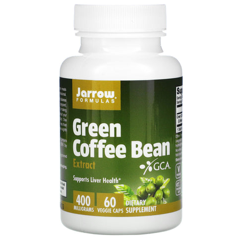 Jarrow Formulas, Green Coffee Bean Extract, 400 mg, 60 Veggie Caps