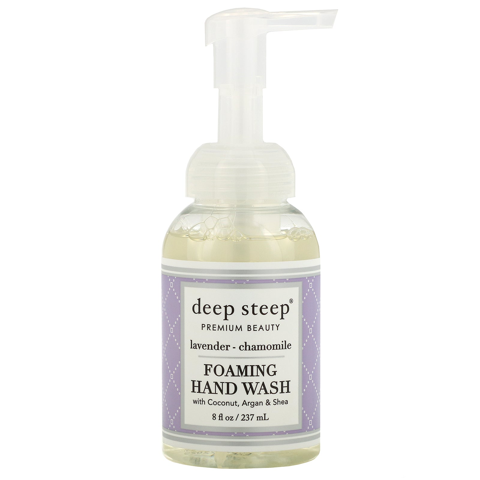Deep Steep, Foaming Hand Wash, Lavender - Chamomile, 8 fl oz (237 ml)