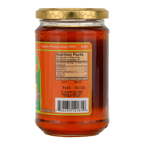 YS Eco Bee Farms, Miel de naranja, 383 g (13,5 oz)