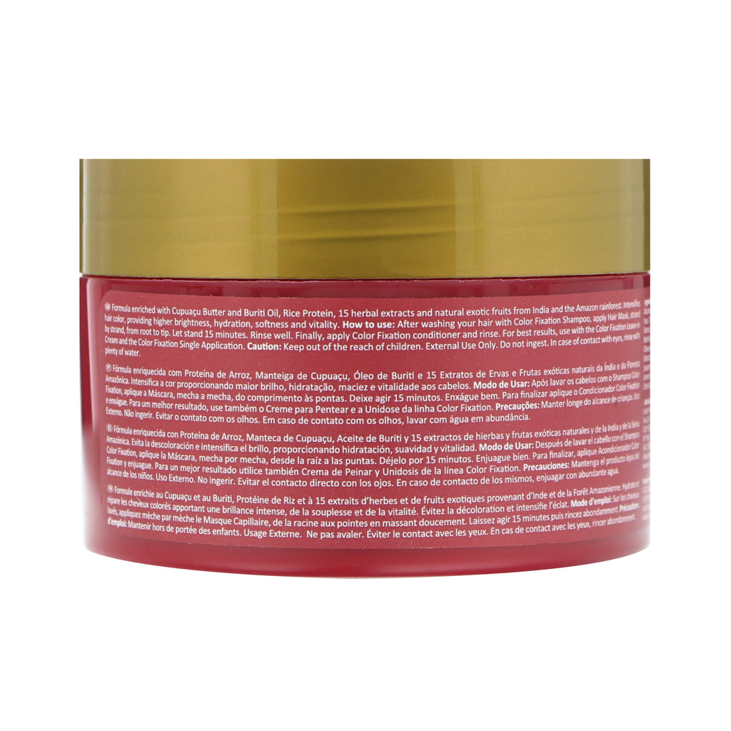 Surya Brasil, farvefiksering - genoprettende hårmaske, 7,6 fl oz (225 g)