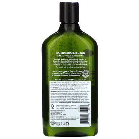 Avalon s, Shampoo, Nourishing, Lavender, 11 fl oz (325 ml)