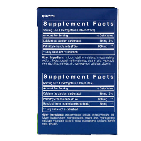 Life Extension, ComfortMAX, Double-Action Nerve Support, For AM & PM, 30 Vegetarian Tablets Each