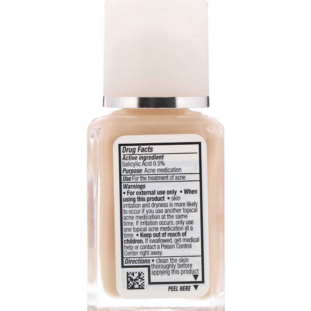 Neutrogena, Maquillaje sin aceite SkinClearing, Marfil clásico 10, 30 ml (1 oz. líq.)