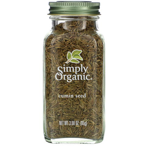 Simply Organic, Cumin Seed, 3.00 oz (85 g)