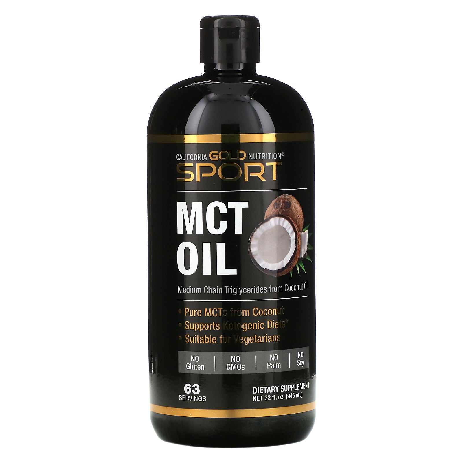 California Gold Nutrition, MCT Oil, 32 fl oz (946 ml)