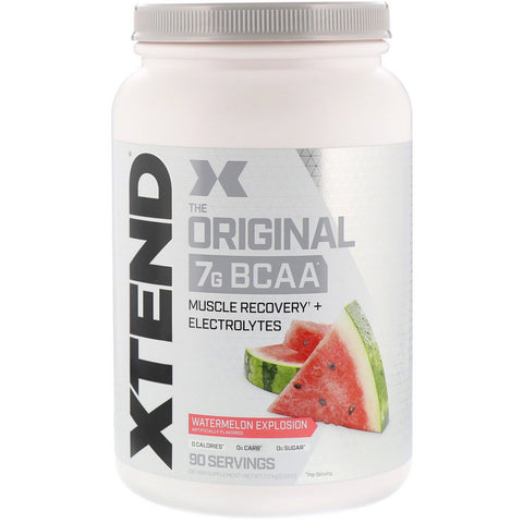 Xtend, The Original 7G BCAA, Watermelon Explosion, 2.58 lb (1.17 kg)