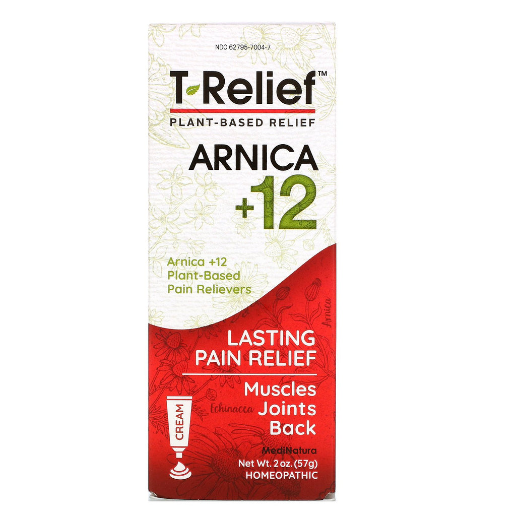 MediNatura, T-Relief, Árnica + 12, 2 oz (57 g)