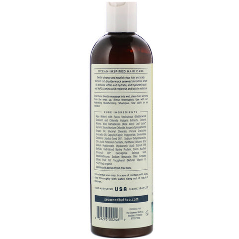 The Seaweed Bath Co., Hydrating Moisturizing Conditioner, uparfumeret, 12 fl oz (354 ml)