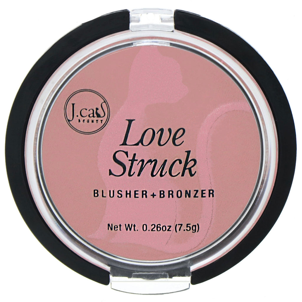 J.Cat Beauty, Love Struck, Blusher + Bronzer, LGP101 Sweet Pea Pink, 0,26 oz (7,5 g)