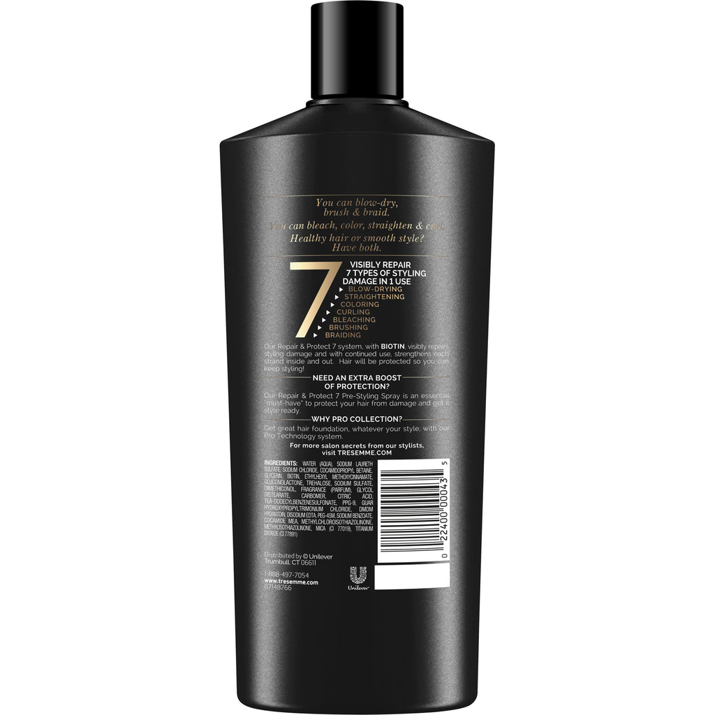 Tresemme, Repair &amp; Protect 7 Shampoo, 22 fl oz (650 ml)