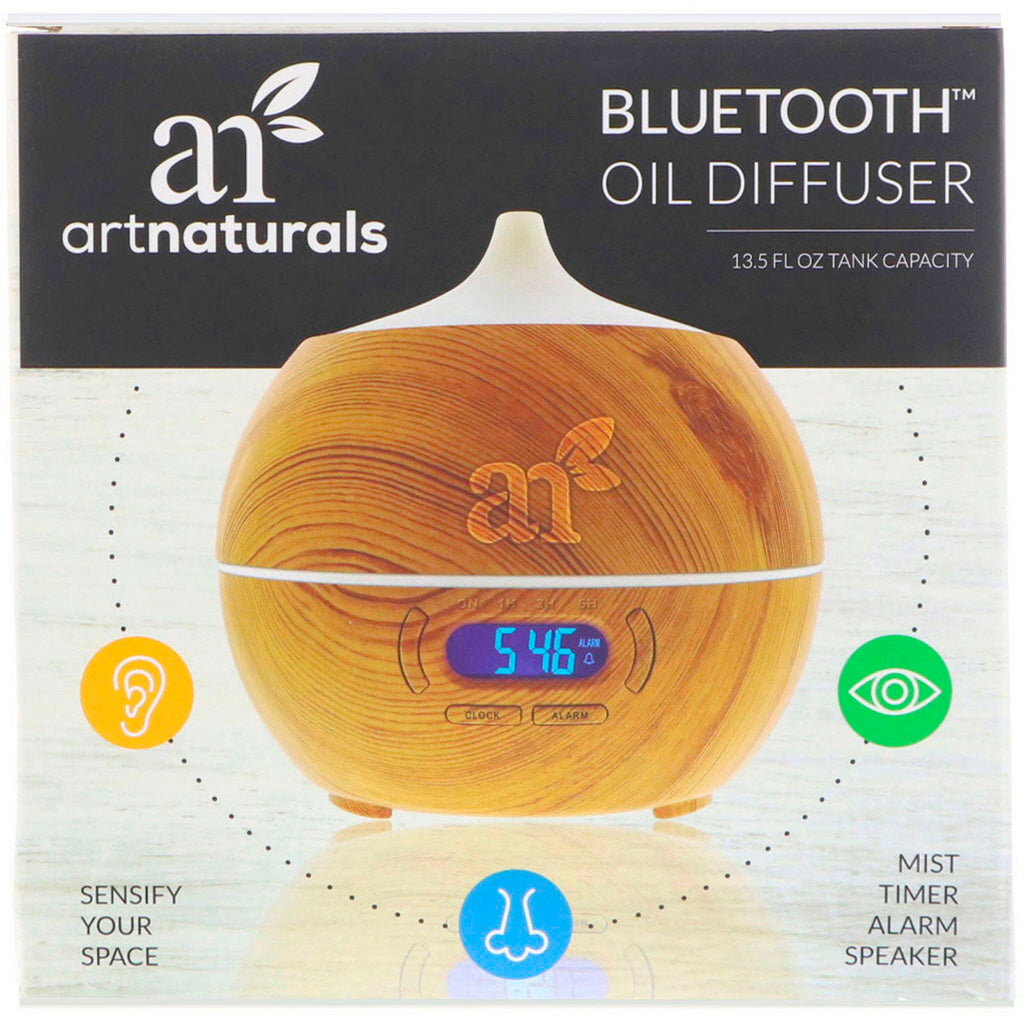 Artnaturals, Difusor de aceite Bluetooth, 1 difusor