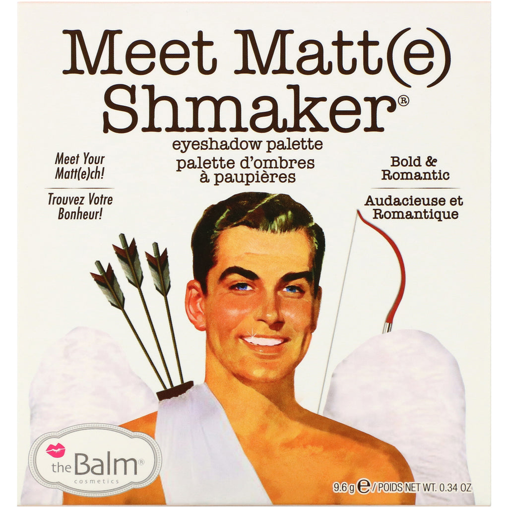 theBalm Cosmetics, Meet Matte Shmaker, Eyeshadow Palette, 0,34 oz (9,6 g)