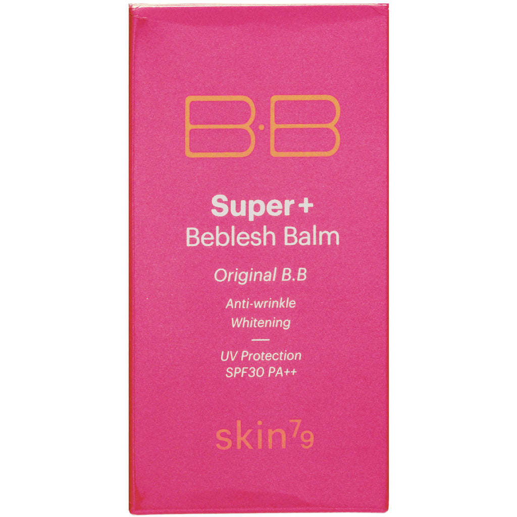 Skin79, Bálsamo Super+ Beblesh, BB original, SPF 30, PA++, rosa, 40 ml (1,35 oz. líq.)